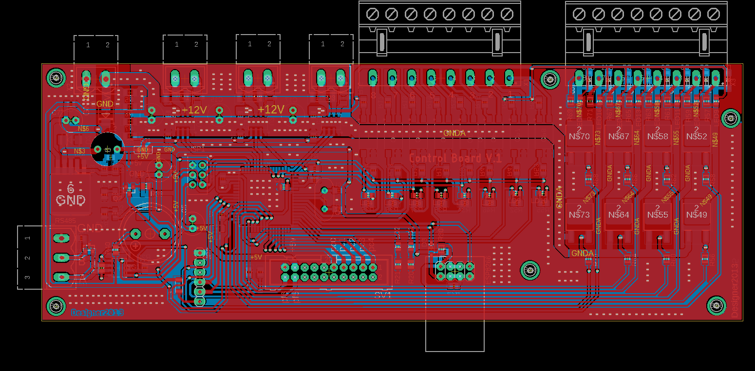 Control Board pcb 2